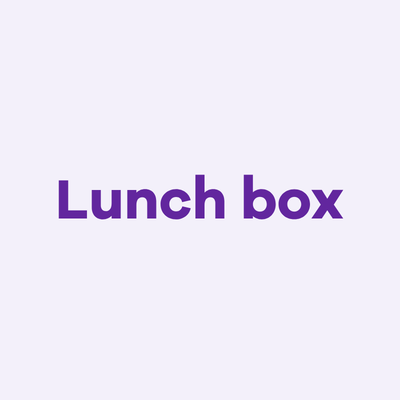 Image Lunch box